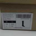 GENSHUO Knee High Boots Women Pointed Toe 2.3 Inches Kitten Heel Tall Boots Classic Fashionable Long Boots with Side Zipper Winter (7.5)