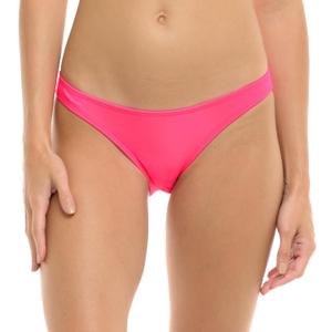 Body Glove Women's Standard Basic Solid Fuller Coverage Bikini Bottom Swimsuit (Medium, Bubblegum)