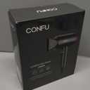 Hair Dryers for Women, CONFU Hair Dryer with Diffuser, Blow Dryers for Men, Hairdryer with Diffuser Attachment, Portable Lightweight Fast Drying Negative Ion Hairdryer for Home (Blue)