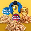 PLANTERS Variety Pack, Salted Cashews, Salted Peanuts & Honey Roasted Peanuts, On-the-Go Nut Snacks, Individually Packed Snacks, Mixed Nuts, Kosher, (36 Count) (EXP 07/23/26)