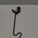 Kingsyard Middium Heavy Duty Deck Hook - 10 inch Metal Deck Railing Hooks for Hanging Bird Feeders, Planters, Suet Baskets, Lanterns, Wind Chimes (10" Clamp Mounted)