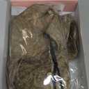 HOOJIH Ponytail Extension, Drawstring Ponytail Hair Extensions 26 Inch Long Curly Wavy Ponytail Natural Wavy Synthetic Hairpiece for Women Daily Use - Light Golden Blonde with White Blonde