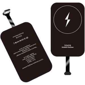 Wireless Charging Receiver and Adapter, Qi Wireless Charger Receiver Module, Suitable for Google Pixel 3A XL, Samsung Galaxy A13/A14/A15/A42, LG, and Other USB-C Phones.
