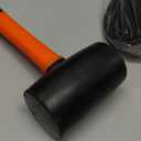 Floor Gap Fixer Tool for Laminate Floor Gap Repair Include Suction Cup and Mallet (Can't use on scraped surface floor)-Orange Kit