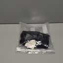 Balimtoy Women Off One Shoulder Crochet Sweater Top Asymmetrical Short Sleeve Loose Going Out Tops Casual Knit Tshirt (Small, Black)