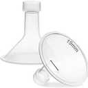 Nenesupply 19mm Flange Breastshield Compatible with Lansinoh Pump Parts and Breastpumps. Replacement to Lansinoh Flange 19mm Breastshield. Work with SignaturePro SmartPump Manual
