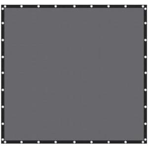 VICLLAX Shade Fabric Sun Shade Cloth Privacy Screen with Grommets for Patio Garden Pergola Cover Canopy 16x16 FT, Grey