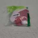 3PCS Monster Cosplay with Furry Beard for Adults, Kids' Santa Hat with Beard, Monster Hat with Eyebrows for Christmas Party, Furry Green Costume