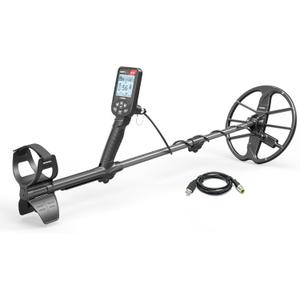 Nokta Simplex Ultra Waterproof Metal Detector with Carbon Fiber Shaft and 11 Search Coil (Metal Detector)