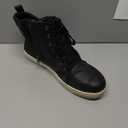 Milwaukee Leather MBM9114 Men's Black Waterproof Leather Street Riding Shoes with Shift Protection and Ankle Support Size 11