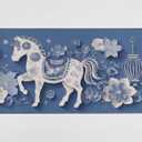 Horse Large Mouse Pad Gaming Desk Mat for Computer Keyboard Pads Waterproof Mouse Mats Home Work Office