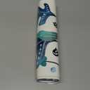 Tenare 5 Sheets Ocean Sea Turtle Wall Decals Stickers Under The Sea Stickers Grass Jellyfish Fish Removable Vinyl Decal for Bedroom Bathroom Nursery Room Wall Decor(Blue Glow Style)