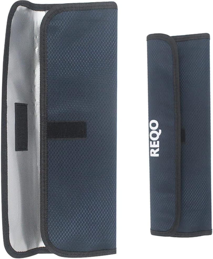 REQO Flat Iron Travel Case Heat Resistant,Curling Iron Pouch Bag Hair Straightener Organizer Durable Lightweight Cover Sleeve