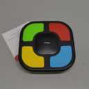 Electronic Memory Game for Kids, Handheld Toy with Silent Mode, 4 Difficulty Levels, Progressive Light Up Memory Game with Lights & Sounds, Educational Travel Toy for Boys & Girls, Black