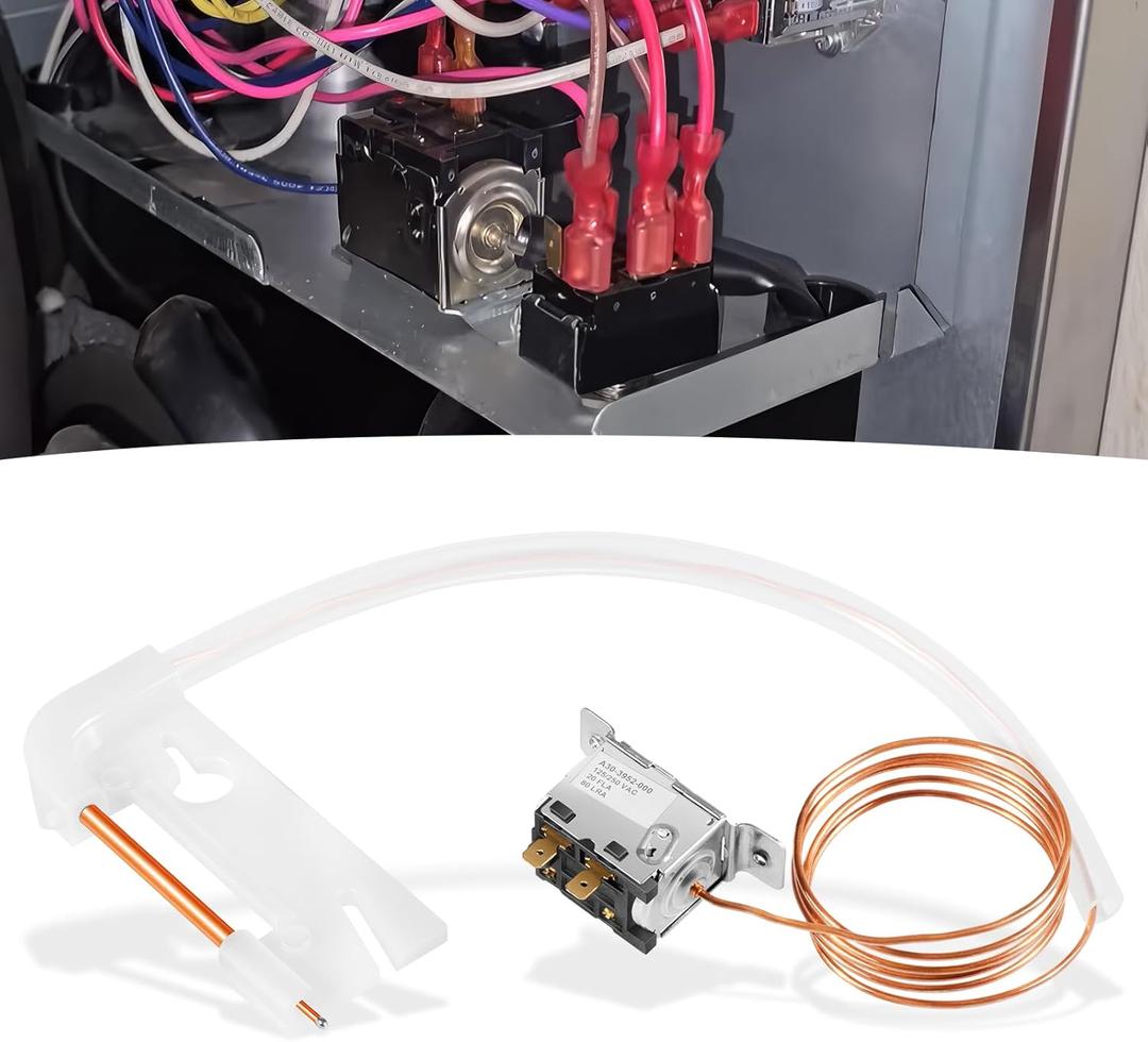 TB0031 Ice Machine Control Thermostat for Hoshizaki A30 Machine Bin Thermostat Kit, Replace 3952-000 TB0031 A30-3952-000