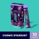 Alani Nu COSMIC STARDUST, Energy Sticks Drink Powder, 200mg Caffeine, Pre Workout Performance with Antioxidants, On-The-Go Drink Mix, Biotin, B Vitamins, Zero Sugar, 5 Calories, 10 Pack (EXP 08/01/26)
