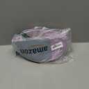 Small Purple Basket, Cute Woven Gift baskets Empty with Cellophane Wrap set for Girl, Decorative Cotton Rope violet Container Bin, Little Makeup Holder for Bathroom, Vanity, Cosmetics lavender