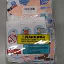 Winlyn 24 Sets Winter Decorations DIY Elf Ornaments Christmas Craft Kits Foam Elf with Snowflake Festive Foam Stickers for Kids Holiday Seasonal Gift Home Classroom Activities Party Favors