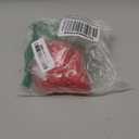 Acrylic Red Rose Valentine Decorations, 75pcs Mini Rose Valentine's Day Vase Filler Ornaments for Table Decor Wedding DIY Craft