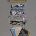 Gaoye Professional Reading Glasses for All Day - Computer Readers with Blue Light Protection - Value Pack, +2.25