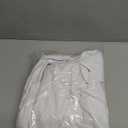 J.VER Men's Oxford Shirt Solid Casual Button Down Collar Shirts Long Sleeve Dress Shirts with Pocket (Large, White)