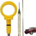 Dipstick for Oil 04593604AA for Chrysl-er 2007-2008 Pacifi-ca 2008-2010 Town & Country DOD-ge 2008-2010 Grand-Caravan 2007-2011 Nit-ro 4.0L Engine Oil Level Dipstick Fluid Indicator 921-188