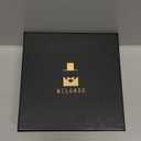 MILORDE Reversible Belt for Men - Adjustable Size - Premium Leather - Double Style in One Belt (34 (Fits Waist 32"-33"Adjustable), Black/Brown - M901)