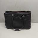 LOVEVOOK Laptop Tote Bag for Women 15.6 Inch Waterproof Leather Computer Bags Business Office Work Briefcase Black