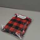 2 Pack Valentine's Dog Bandana, Holiday Buffalo Plaid Bandana Scarfs for Small Medium Large Dogs Cats Pet Puppies (Free Kisses)