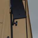 BETAZOOER Reptile Lamp Stand Adjustable 15-31 Inch Floor Light Holder Lamp Hanging Bracket Metal Support for Reptile Glass Terrarium Heating Light (Small (Pack of 1))