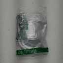 Women's Metallic Crop Tops Shiny Bralette Rave Bra Bikini Swimsuit Top, Small, Silver