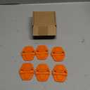 Door Lock Covers Protection Trim for Jeep Wrangler JK 2011-2017 Grand Cherokee for Dodge Chrysler ,Orange