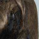 FESHFEN Drawstring Ponytail Extension, Natural Long Wavy Layered Synthetic Pony Tails Moss Brown Hair Extensions Hairpieces for Women, 20 inch