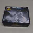 Night Vision Goggles, Night Vision Binoculars for Adults, 5000mAh Rechargeable Infrared Binoculars with 3'' Large Screen, 10X Digital Zoom External Flashlight for Camping (Black)