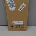 DUENPY 5 Folding 5x7 Picture Frame Horizontal Engineered Wood Accordion Photo Frame with Plexiglass Tabletop Bookshelf Display Brown