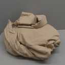 Bedsure Light Brown Duvet Cover Queen Size - 3 Pieces Prewashed Cotton-Like Extra Soft Bedding Set, Includes 1 Duvet Cover 90x90 Inches with Zipper Closure & 2 Pillow Shams, Comforter Not Included