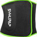SYXUPAP Waist Trimmer for Women and Men,Waist Trainer for HighIntensity Training & Workouts, Size M Green