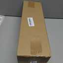 "Black Wrap Around Industrial Curtain Rod, 32-240Inches Adjustable, 1-Inch Diameter, Black - Indoor and Outdoor Use"