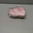 BMCiTYBM Toddler Girls Ankle Boots Low Heel Knitting Sock Short Chelsea Breathable Mesh Slip On Booties Dress Shoes All Season (Pink)