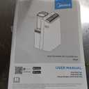 Midea Duo 12,000 BTU (10,000 BTU SACC) High Efficiency Inverter, Ultra Quiet Portable Air Conditioner, Cools up to 450 Sq. Ft., Compatible with Alexa/Google Assistant, Includes Remote (Black)