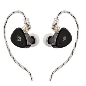 SIMGOT EM6L 1DD + 4BA Hybrid Driver In-ear Monitor HiFi IEM Earphone with Detachable OFC Silver Cable for Musician Audiophile