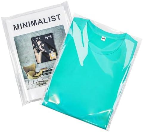 PigPotParty 9"x12" Cellophane Bags, Clear Plastic Gift Bag, 100 Pcs Self Sealing Cellophane Bags for Packaging Clothing, T Shirts, Party Favors, Gift, Small Business