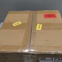 Masupu Round Side Table, Small End Table for Small Spaces, Pedestal Drink Table with Solid Wood Leg for Living Room, Bedroom, Corners(Black)