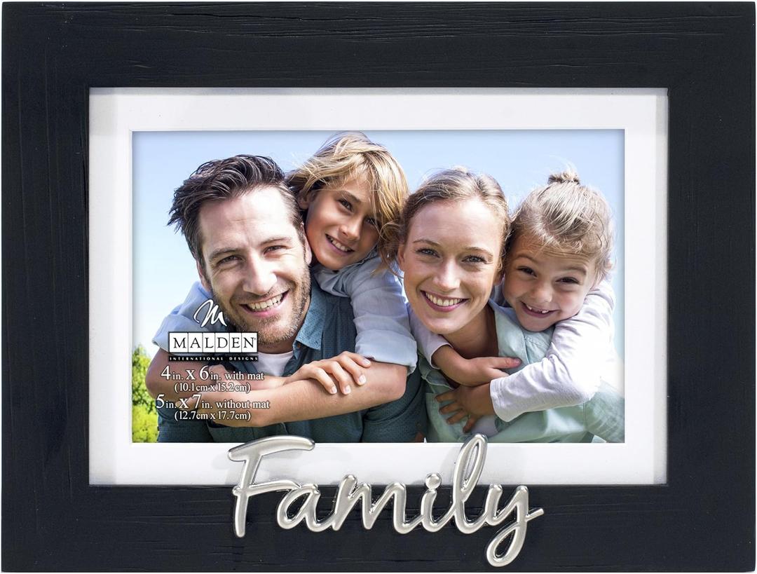 Malden International Designs 3315-46 Expressions Picture Frame , Black