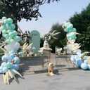 3 x Voircoloria 90pack Mint Green Balloons Different Size 18/12/10/5 Inch Pastel Green Balloon Garland Arch Kit for Baby Shower,Graduation, Wedding, Birthday, Gender Reveal, New Year Decorations