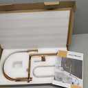 Magnetic Docking Kitchen Faucet with Pull Down Sprayer, Dual-Function Spray and 360 Degree Swivel, Commercial Spring Kitchen Faucet, Rose Gold