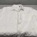 Zeagoo Womens Button Down Shirts Long Sleeve Cotton Gauze Tops Casual Collared Blouses Loose Fit, SIZE L