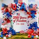 4th of July Balloons Arch Kit, Fourth of July Balloon Arch Kit, American Flag Balloons, Independence Day 4th of July Decorations, Patriotic Balloon Arch Kit, Red White and Blue Balloons Arch Kit