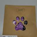 PUPTECK Anti-Slip Dog Socks with Double Sides Grips for Small Medium Large Dogs Hardwood Floors Prevents Licking, Dog Shoes for Hot Pavement Traction Control Paw Protector for Senior Dogs, Purple M (Medium (4 Count))