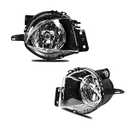 TULALUX Fog Lights Lamps for BMW 3 Series (323i 325i 325xi 328i xdrive 330xi 335d 335i 328xi 335xi 330i Sedan E90 / Wagon E91), (w/ o Sport Package) 2006 2007 2008 2009, 1 Pair (Clear Lens)